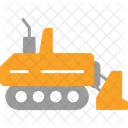 Bulldozer Cargo Construction Icon