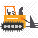 Bulldozer Construction Digger Icon