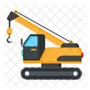 Bulldozer Crane  Icon