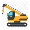Bulldozer Crane  Icon