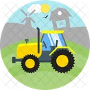 Bulldozer Agricola Bulldozer Maquina Pesada Icon