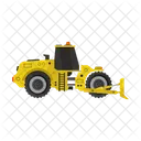 Bulldozer Construction Excavator Icon