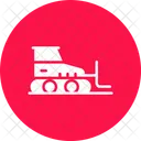 Bulldozer Earthmover Heavy Icon