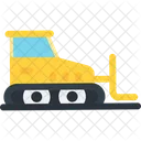 Bulldozer Earthmover Heavy Icon