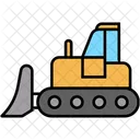 Bulldozer Crawler Dozer Icon