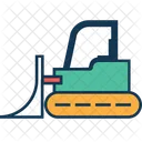 Bulldozer-Kran  Symbol