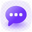 Bulle De Discussion Icon