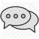 Bulle De Dialogue Icône