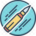 Bullet Conflict Copper Icon