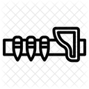Bullet Belt Belt Bullets Icon