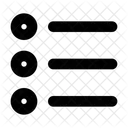 Bullet List Dot List List Icon