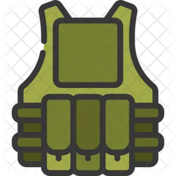 Bullet Proof Jacket  Icon