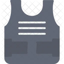 Bullet Proof Jacket  Icon