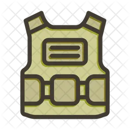 Bullet Proof Vest  Icon