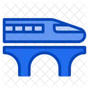 Shinkansen Bullet Train Rapid Transportation Japan Travel Icon
