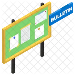 Bulletin Board  Icon