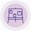 Bulletin Board Line Icon Icon