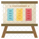 Bulletin Board Bulletin Board Planning Icon