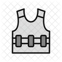 Bulletproof Safety Soldier Icon