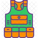 Bulletproof Armor Vest Icon