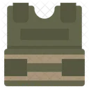 Bulletproof Vest Protection Icon
