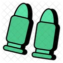 Bullets Ammunition Cartridge Icon