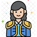Bullfighter Female Bullfighter Animal Icon