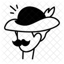 Bullfighter Hat Cap Headwear Icon