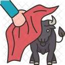 Bullfighting Bull Capote 아이콘