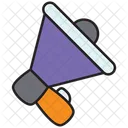 Bullhorn Megaphone Announcement Icon