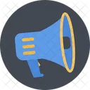 Bullhorn Promotion Megaphone 아이콘