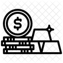 Bullion  Icon