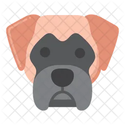 Bullmastiff dog  Icon