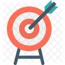 Bullseye Bullseye Arrow Dartboard Icon