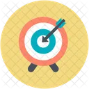 Bullseye Crosshair Dartboard Icon