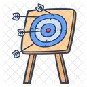 Bullseye Arrow Aim Icon