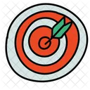 Bullseye Dart Board Icon