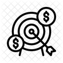 Bullseye Business Goal Icon