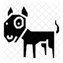 Bullterrier Hund  Symbol