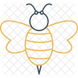 Bumblebee Icon - Download in Line Style