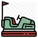 Bump Car Fair Icon