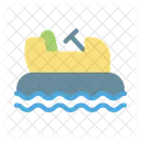 Bumper Boat Water Icon
