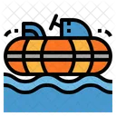 Bumper Boats Hobbies Icon