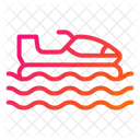 Bumper Boats Ride Amusement Icon