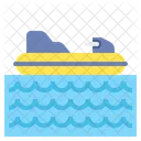 Bumper Boats Water Bike Hydrocycle Icon
