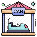 Bumper Car Fun Entertainment Icon