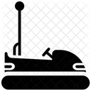 Bumper Car Amusement Park Carnival Ride Icon