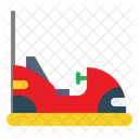 Amusement Park Bumper Car Entertainment Icon