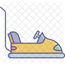 Kids Bumper Car Amusement Park Bumper Car Icon