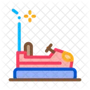 Bumper Car Amusement Icon